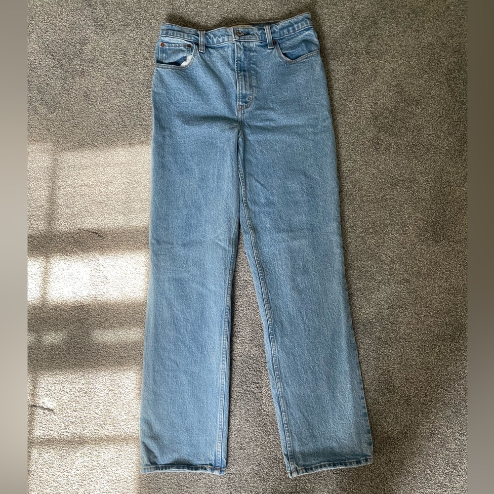 The ‘90s Straight Ultra High Rise 29/8R - Abercrombie & Fitch